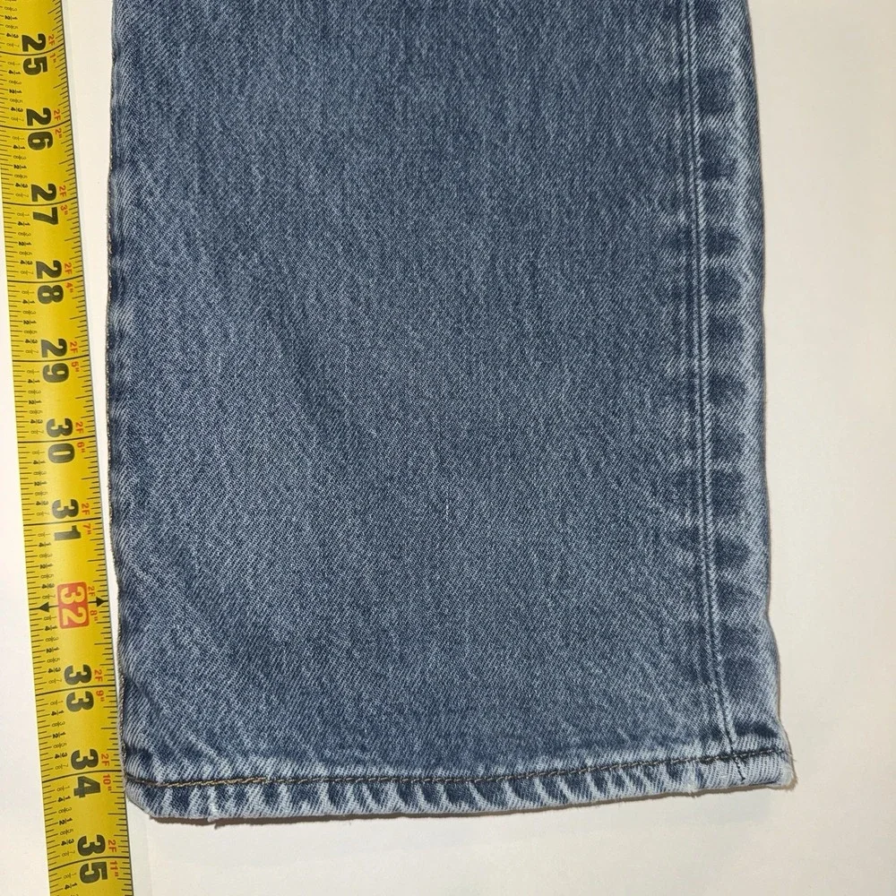Levi’s 501 Jeans 38x38 (36x34) Button Fly Medium Wash Straight Leg Western